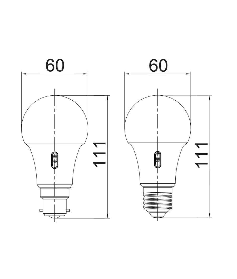 CLA
GLSTRI (Dimmable): LED GLS Tri-CCT Dimmable Globes Frosted Diffuser (10W)