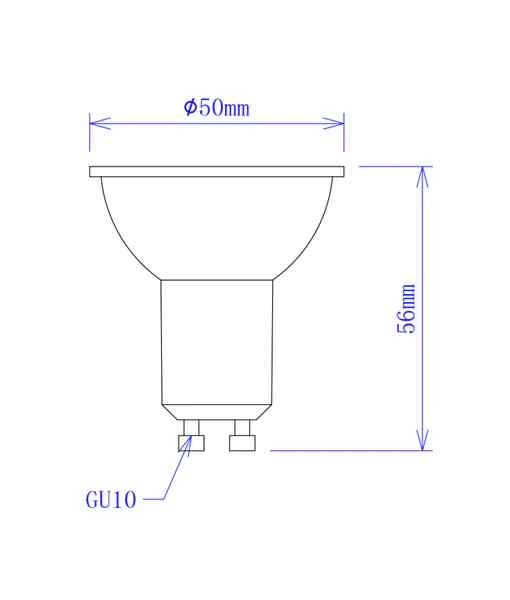 CLA
GU10 LED Coloured Globes (5W) - Image 2