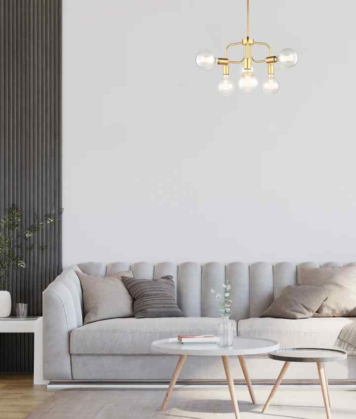 CLA
HEXA: Interior Modern Abstract Pendant Lights - 6 Lamps - Image 5