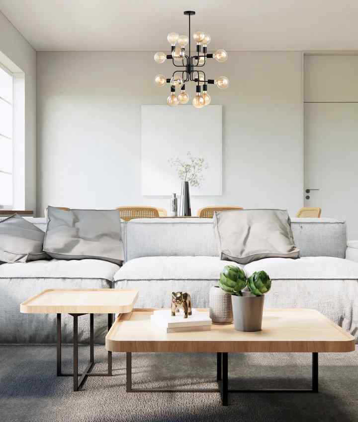 CLA
HEXADE: Interior Modern Abstract Pendant Light - 16 Lamps - Image 5