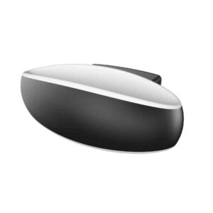 CLA HORUS: Exterior LED Matte Black Crescent Surface Mounted Wall Light IP54