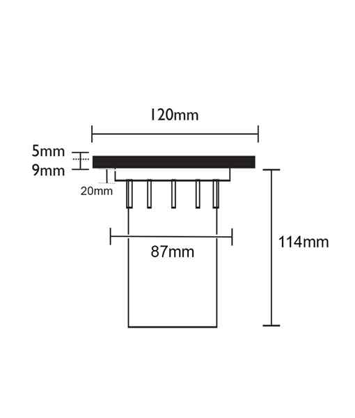 CLA MR16 Inground Up Lights IP67 (Round / Solid Brass Faceplate) - Image 2