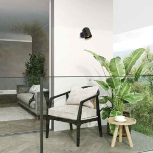 CLA KEILA: Exterior Oval Surface Mounted Wall Lights IP65