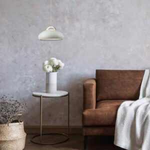 CLA 
KUPOL: Interior LED Tri-CCT Dome with Brass Highlight Pendant Lights
