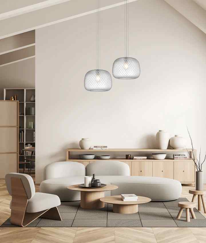 CLA
LABU: Interior Dome Glass with Segments Pendant Lights - Image 2