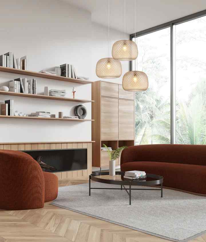 CLA
LABU: Interior Dome Glass with Segments Pendant Lights - Image 7