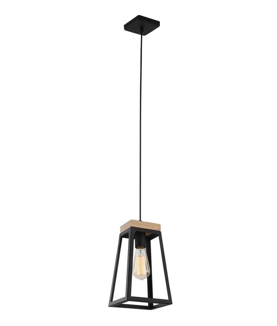 CLA
LANTERNA: Scandinavian Wood Trapezium Pendant Lights - Image 2