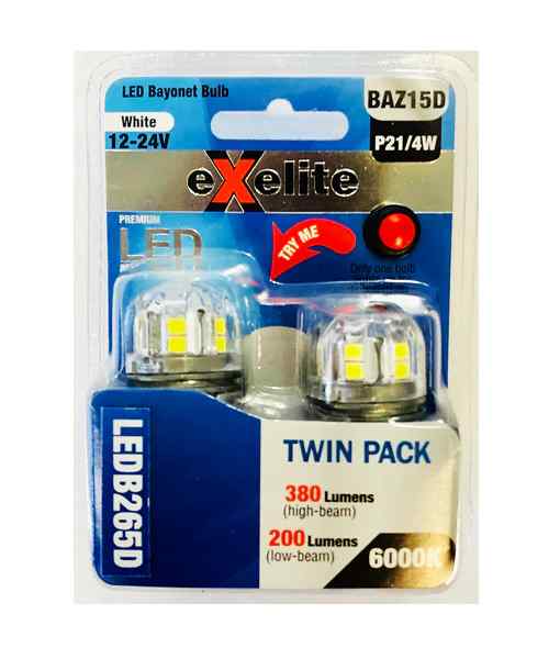 CLA
Exelite LED Bayonet Auto Globes (2pcs Pack) - Image 5