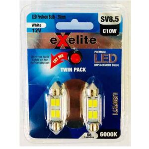 CLA
Exelite LED Festoon Auto Globes (2pcs Pack)