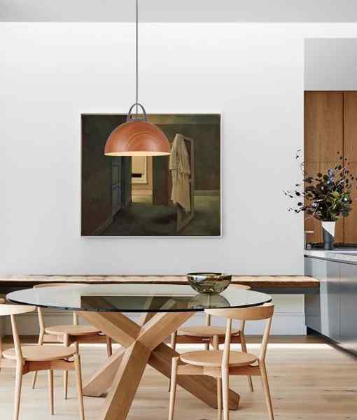 CLA
LEGNA: Retro Replica Wood Dome Shape Pendant Lights
