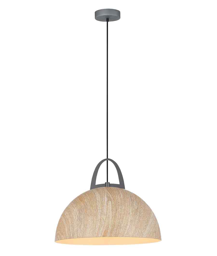 CLA
LEGNA: Retro Replica Wood Dome Shape Pendant Lights - Image 2
