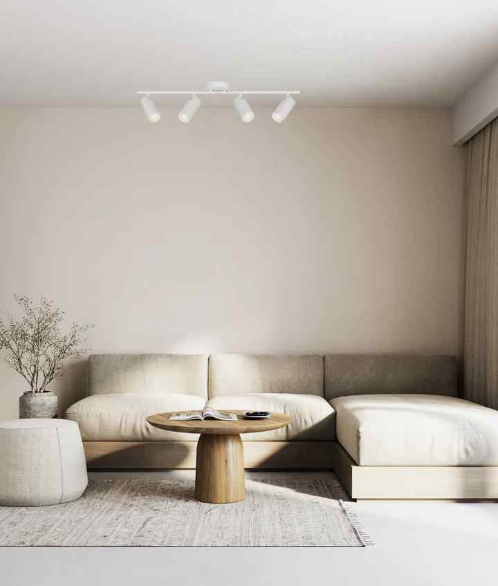 CLA LENGAN: Interior Four Heads Adjustable Round Base Spot Lights - Image 6