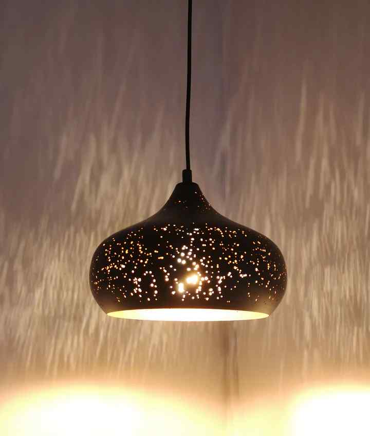 CLA MARRAKESH: Bohemian Interior Champagne Glass Shape Pendant Light - Image 3