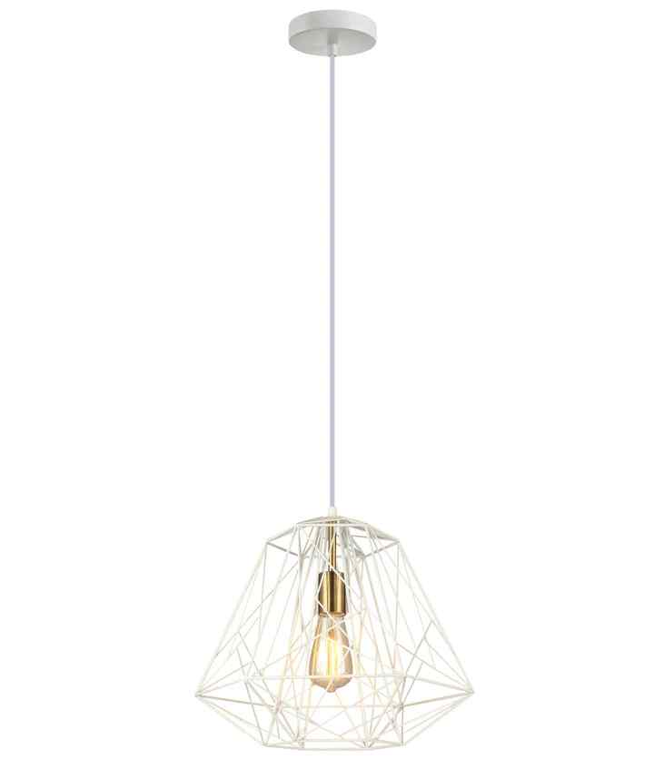 CLA MARTE: Geometric Design Interior Iron Cage Pendant Lights - Image 7