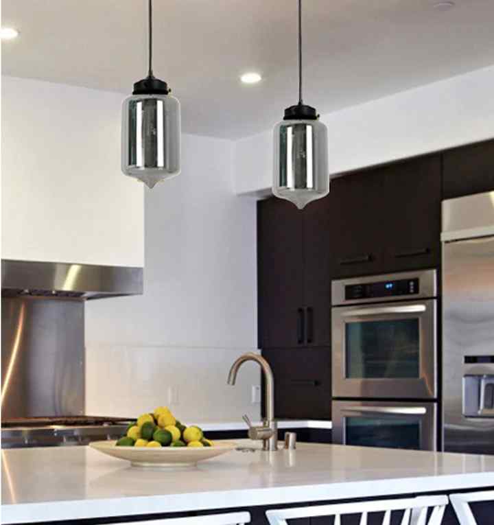 CLA MASON: Modern Retro Tipped Glass Pendant Lights - Image 3