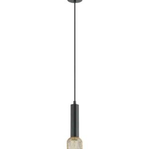 CLA MIKRO: Modern Karaoke Mic Shape Interior Cylinder & Mesh Pendant Lights