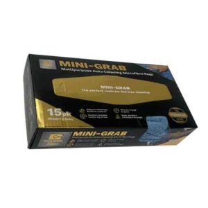 CLA Mini Grab: Multipurpose microfibre automotive cleaning rags (15pcs Pack)