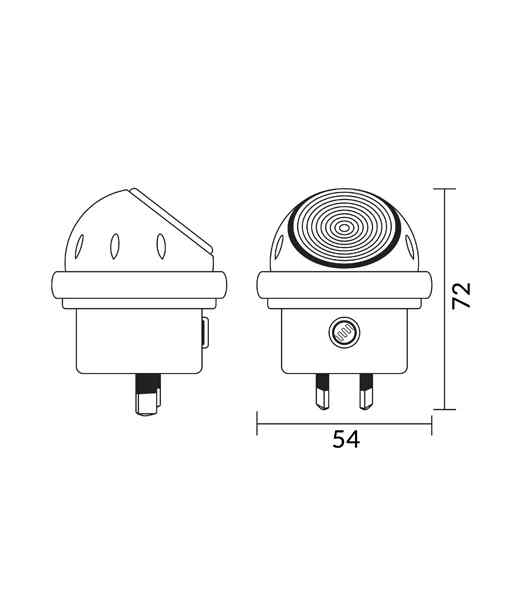 CLA Interior LED Wall Utility Night Light - Image 2