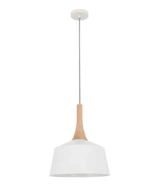 CLA NORDIC: Modern Scandinavian Small Dome Shape Steel & Wood Pendant Lights