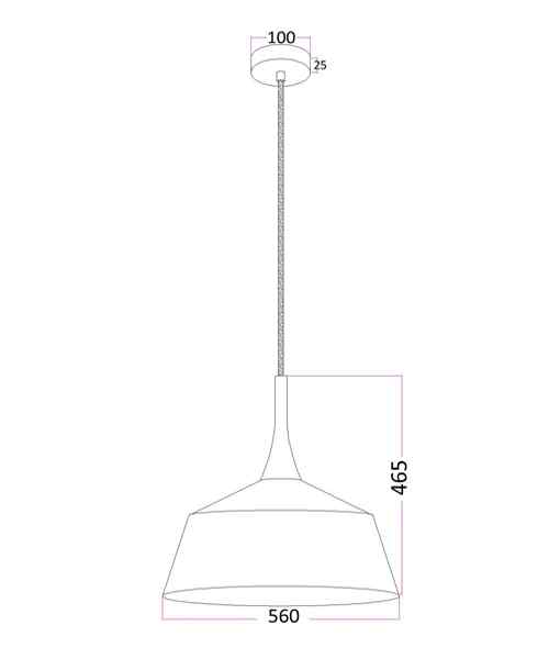 CLA NORDIC: Modern Scandinavian Large Dome Shape Steel & Wood Pendant Lights - Image 2