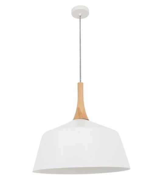 CLA NORDIC: Modern Scandinavian Large Dome Shape Steel & Wood Pendant Lights