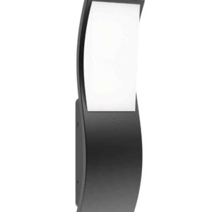 CLA OLA: Exterior LED Wavy Rectangular Surface Mounted Wall Lights IP65