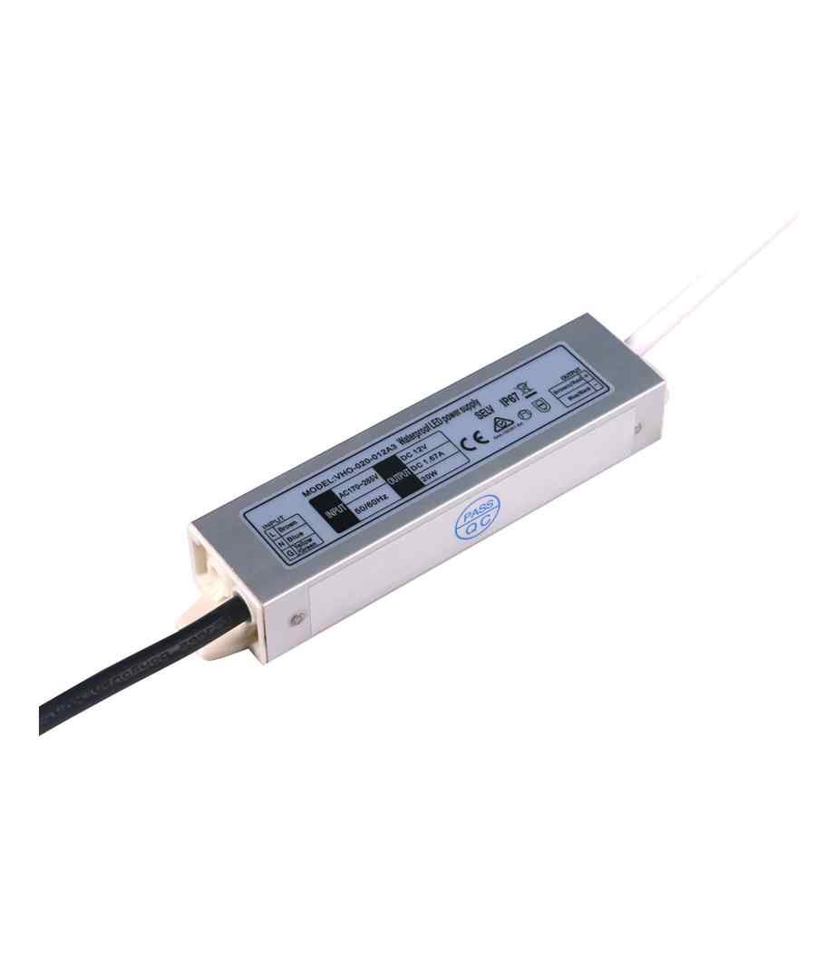 CLA OTTER2: 12V Waterproof Constant Voltage LED Driver IP67 (20W)