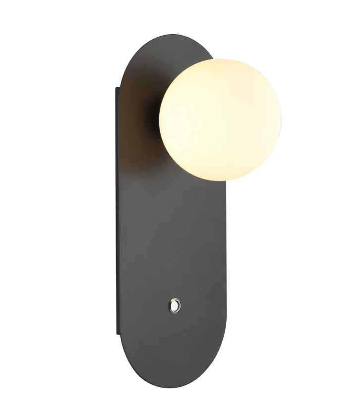 CLA OVALIS: Interior Round Opal Diffuser Oblong Base with Switch Wall Lights - Image 7
