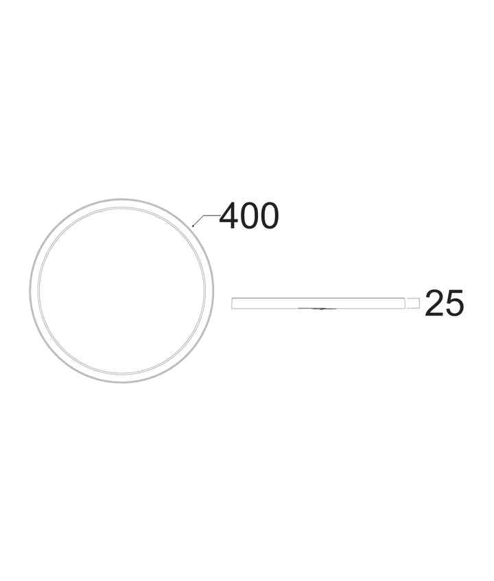 CLA OYSTRI: LED Slim Tri-CCT Dimmable Oyster Lights IP54 IK03 - Image 7