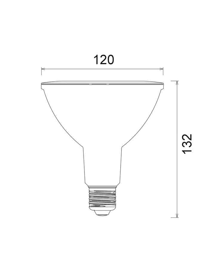 CLA LED PAR38 Globes IP65 (15W) - Image 2