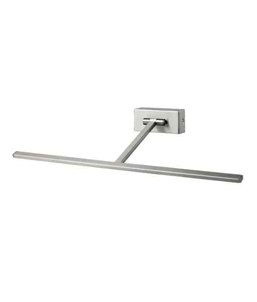CLA PARIS: City Series LED Interior Satin Chrome Adjustable Picture Wall Light
