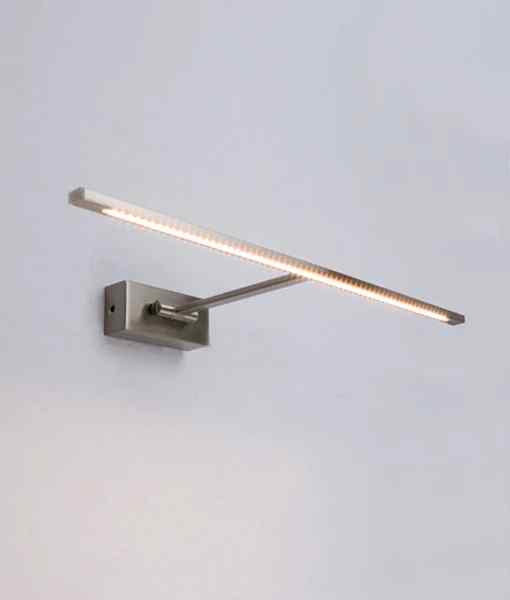 CLA PARIS: City Series LED Interior Satin Chrome Adjustable Picture Wall Light - Image 4