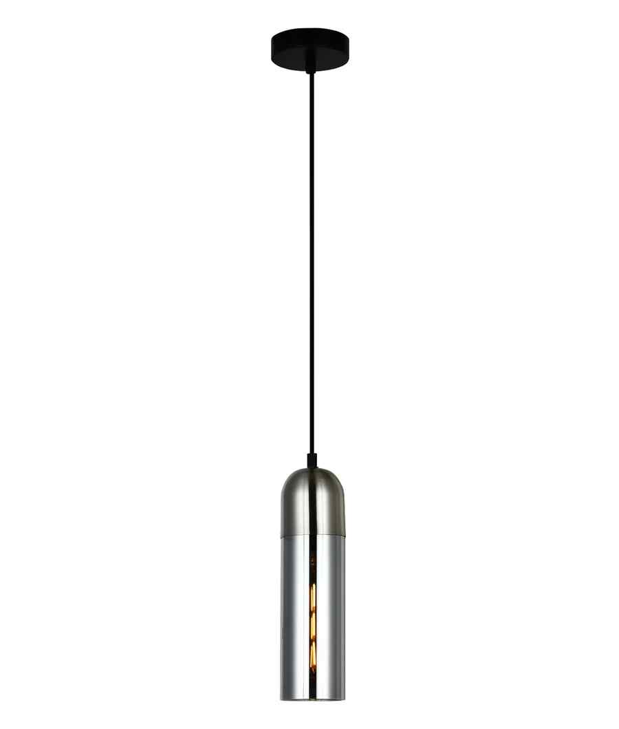 CLA PASTILLE: Interior Round Top Cylinder Glass Pendant Lights