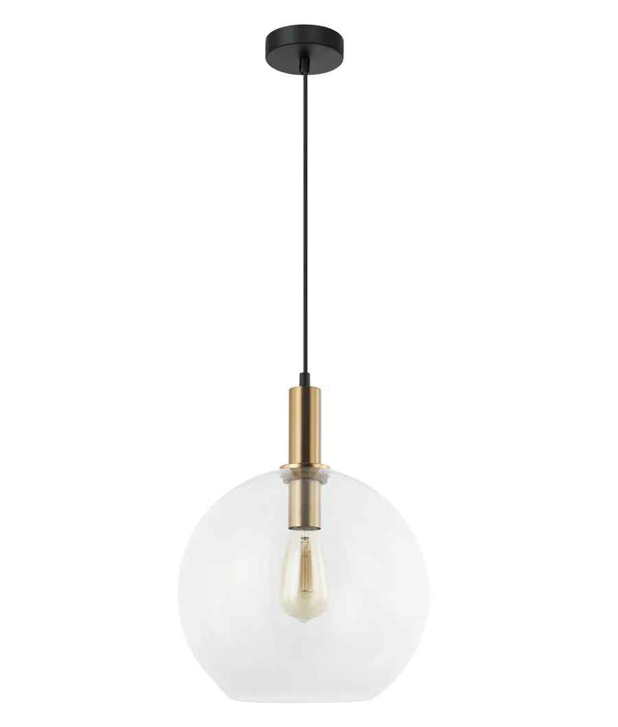 CLA PATERA: Interior Glass with Extended Bronze Highlight Pendant Lights - Image 4