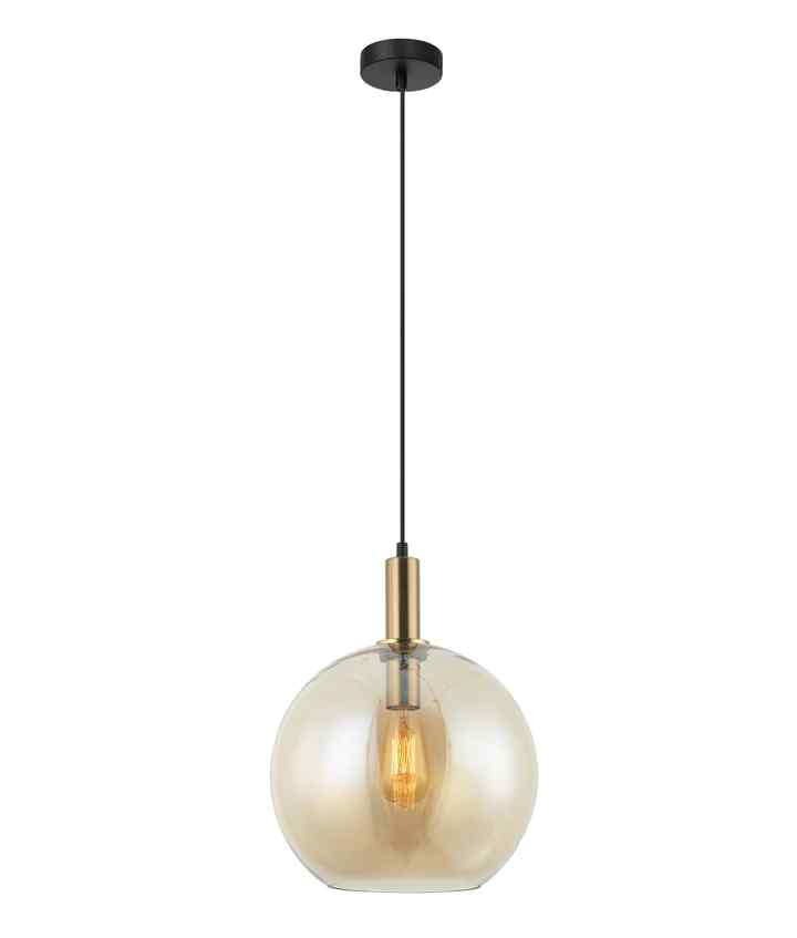 CLA PATERA: Interior Glass with Extended Bronze Highlight Pendant Lights - Image 10
