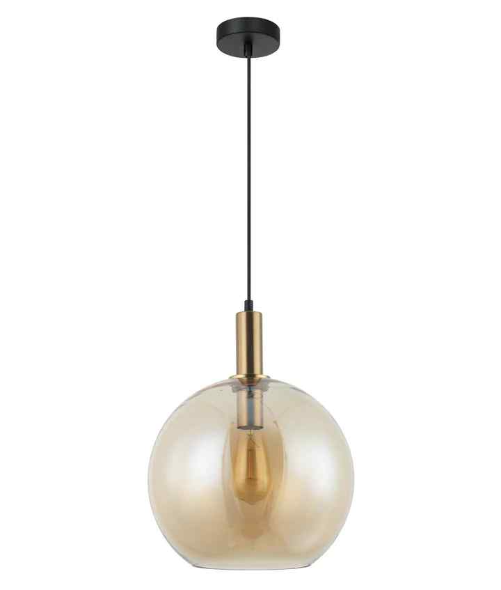 CLA PATERA: Interior Glass with Extended Bronze Highlight Pendant Lights - Image 11