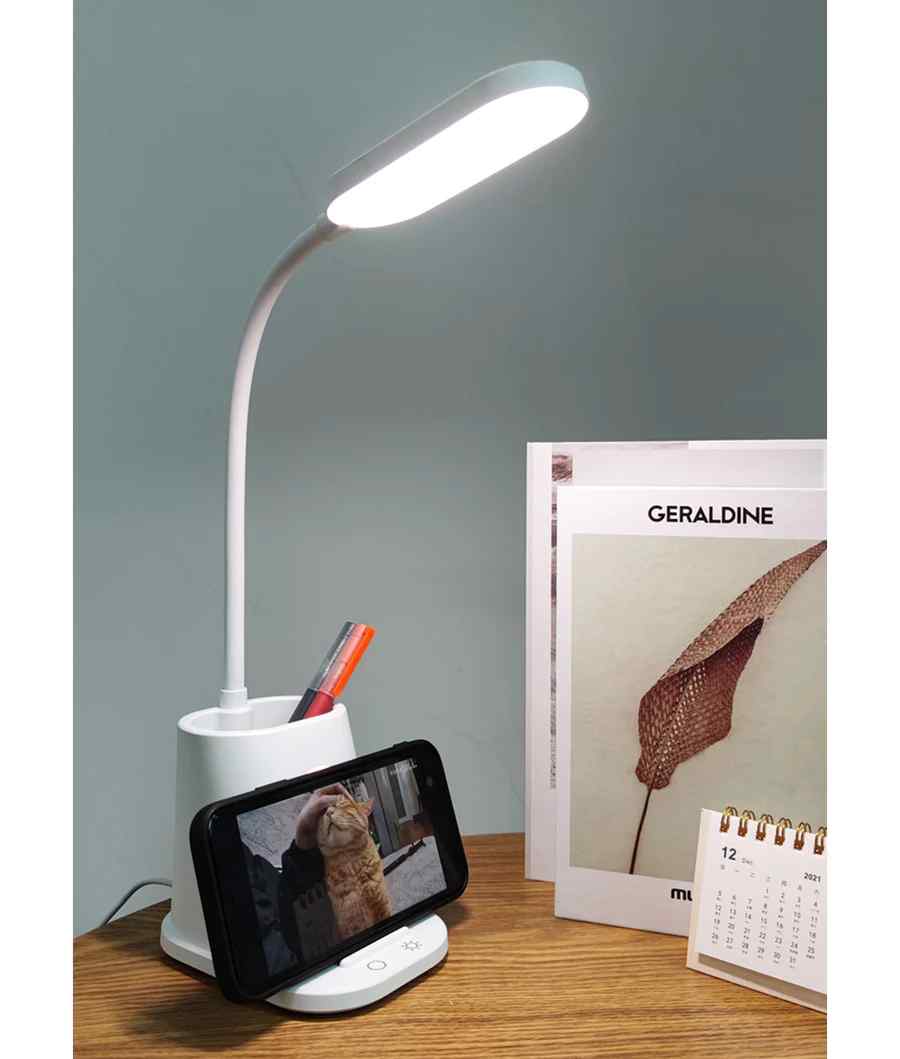 CLA PENMATE: LED Rechargeable Portable Functional Touch Table Lamp
