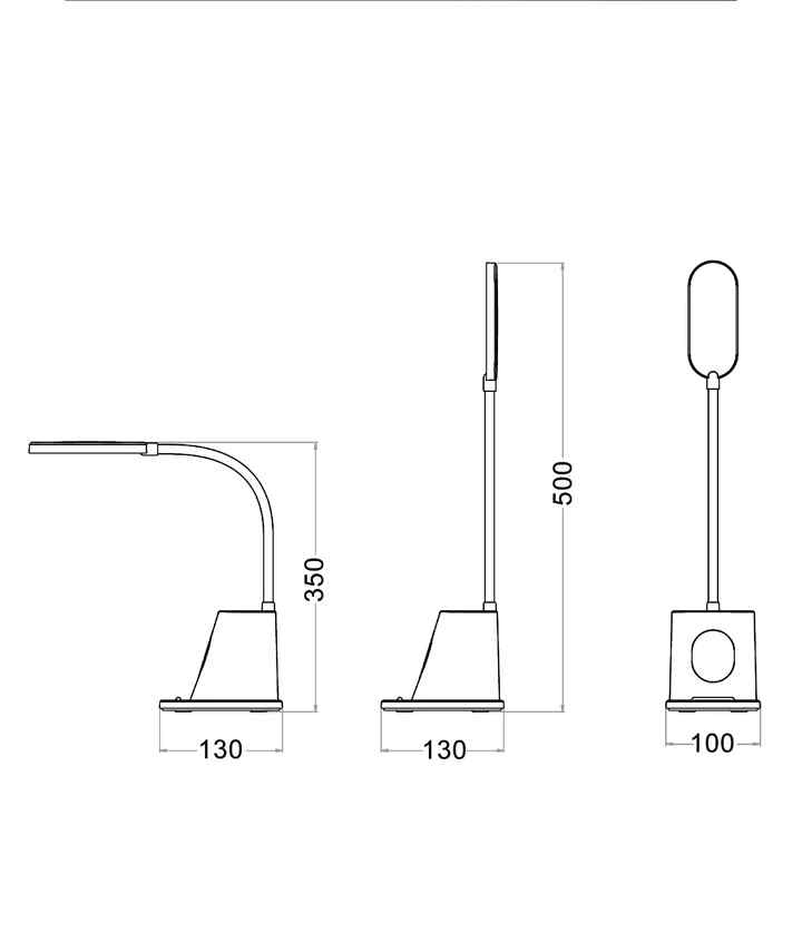 CLA PENMATE: LED Rechargeable Portable Functional Touch Table Lamp - Image 3