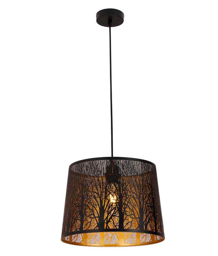 CLA PENSHADE: Interior Slanted with Tree Pattern Laser Cut Pendant Lights - Image 3