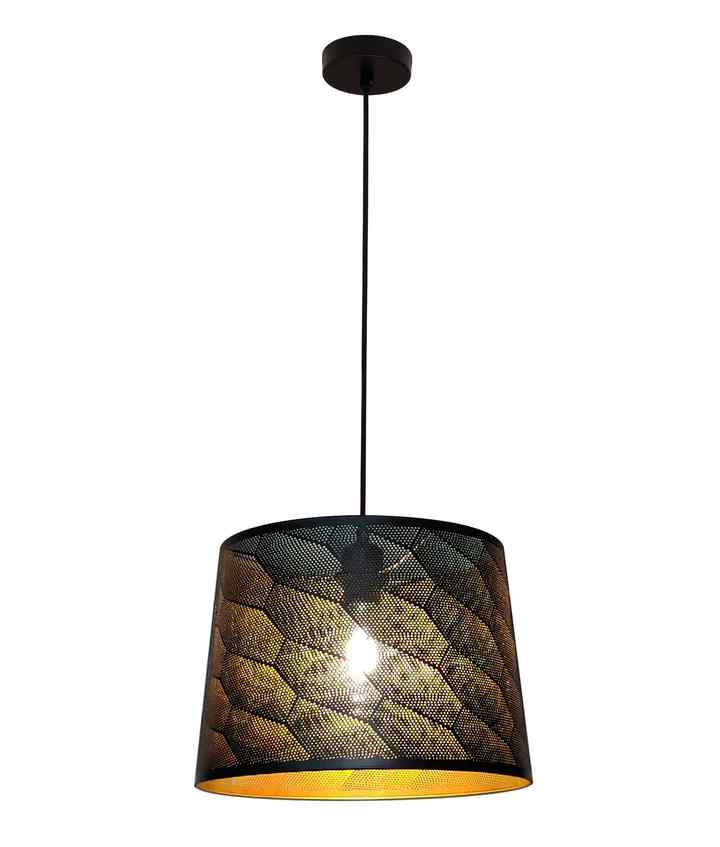 CLA PENSHADE: Interior Slanted with Honeycomb Pattern Laser Cut Pendant Lights - Image 3