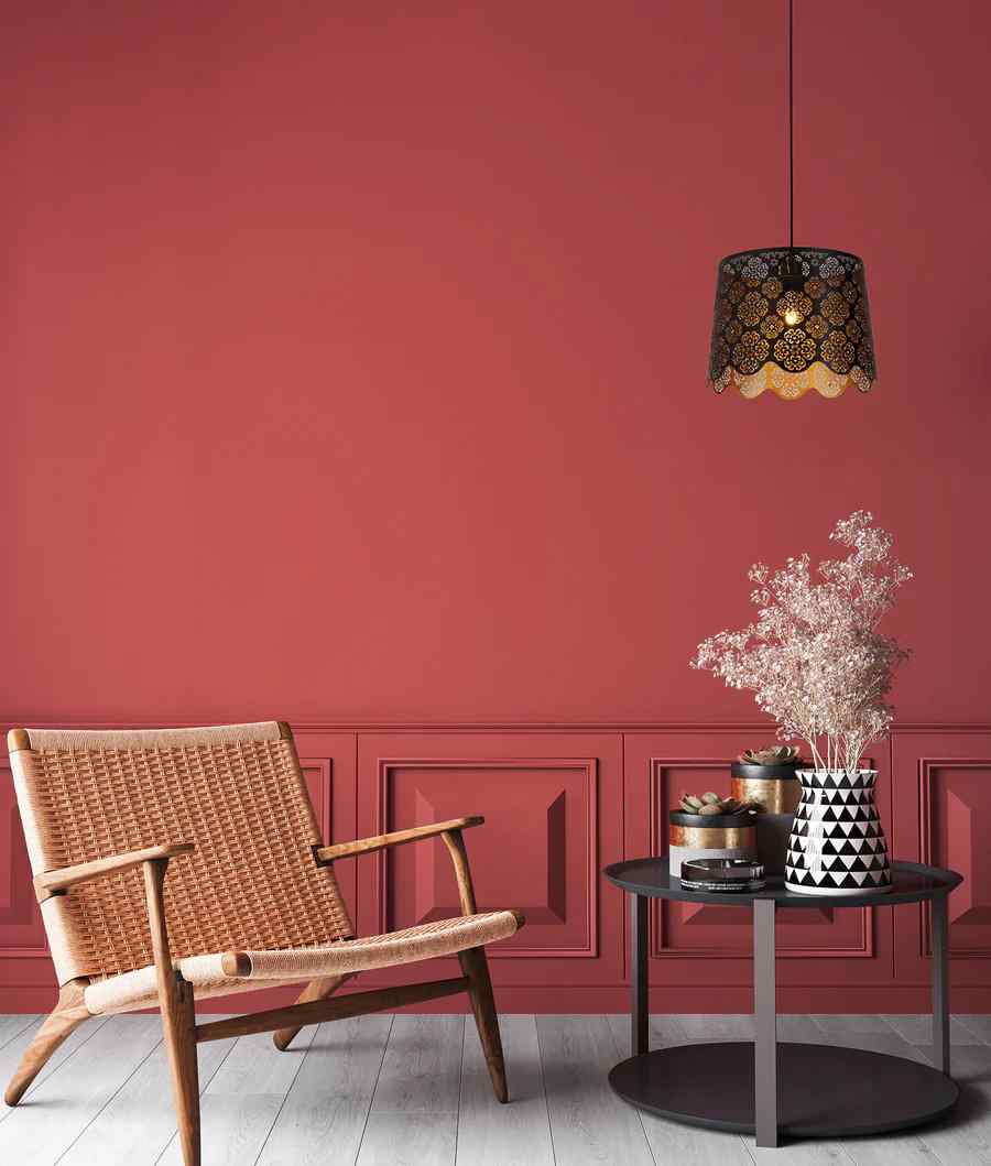 CLA PENSHADE: Interior Slanted with Flower Pattern Laser Cut Pendant Lights