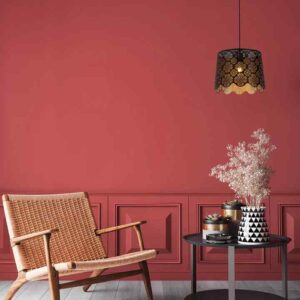 CLA PENSHADE: Interior Slanted with Flower Pattern Laser Cut Pendant Lights
