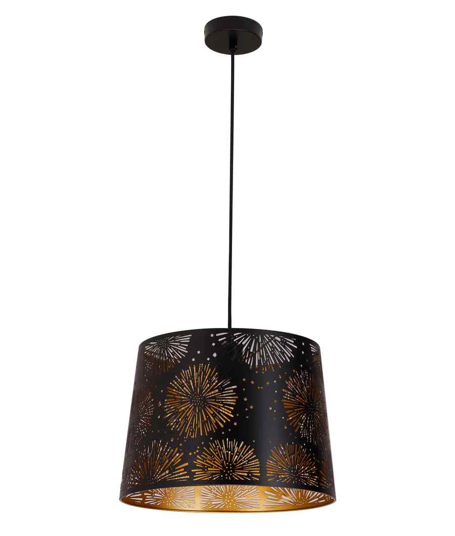 CLA PENSHADE: Interior Slanted with Starburst Pattern Laser Cut Pendant Lights - Image 2