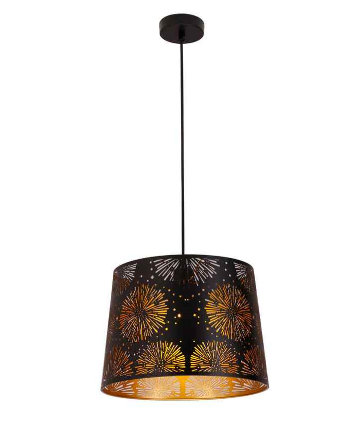 CLA PENSHADE: Interior Slanted with Starburst Pattern Laser Cut Pendant Lights - Image 3