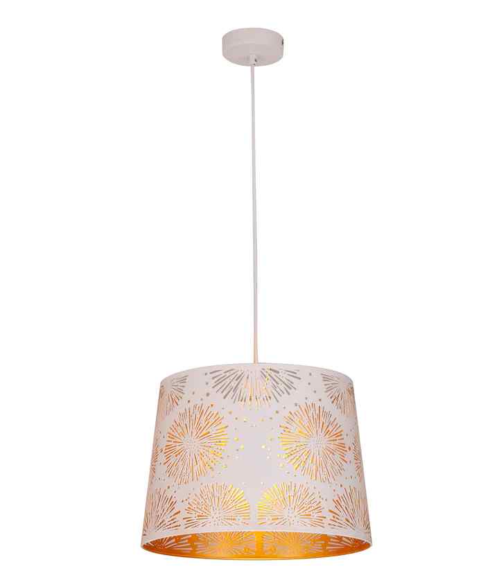 CLA PENSHADE: Interior Slanted with Starburst Pattern Laser Cut Pendant Lights - Image 5