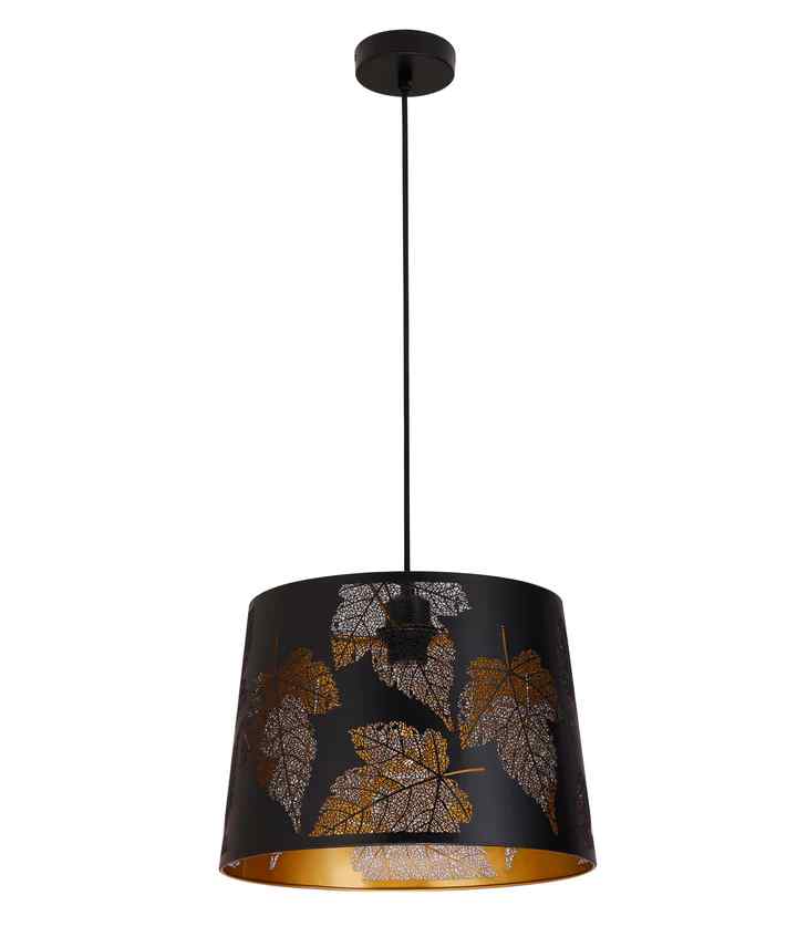 CLA PENSHADE: Interior Slanted with Maple Leaf Pattern Laser Cut Pendant Lights - Image 4