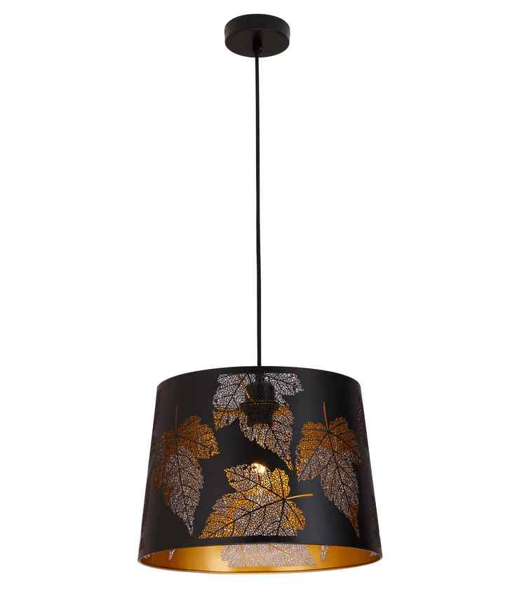 CLA PENSHADE: Interior Slanted with Maple Leaf Pattern Laser Cut Pendant Lights - Image 5