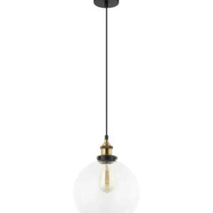 CLA PESINI: Interior Wine Glass with Antique Brass/ Chrome Highlight Pendant Lights