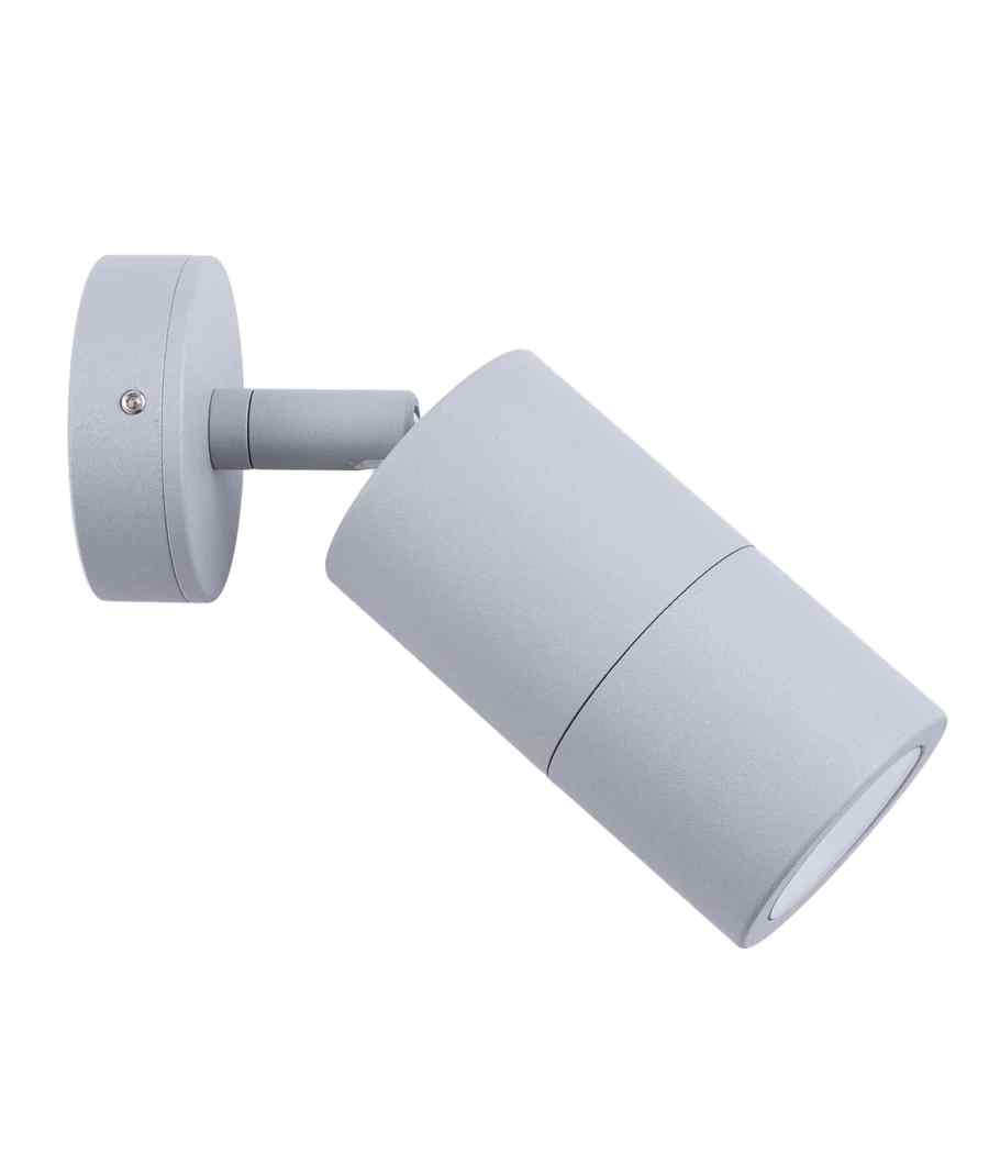 CLA GU10 Exterior Wall Pillar Spot Lights (Matte Grey) IP65 - Image 2