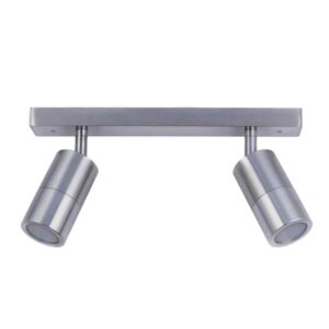 CLA GU10 Exterior Adjustable Head Bar Lights (Titanium) IP44